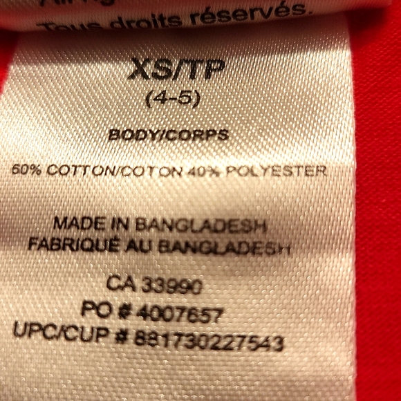 "Little Grinch" red holiday tee shirt - Picture 3 of 4